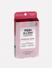 VOESH PEDI IN A BOX DELUXE 4 STEP PEPPERMINT SWIRL 4PACK