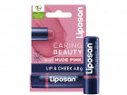 LIPOSAN CARING BEAUTY LIP & CHEEK 3IN1 NUDE PINK  4.8gr